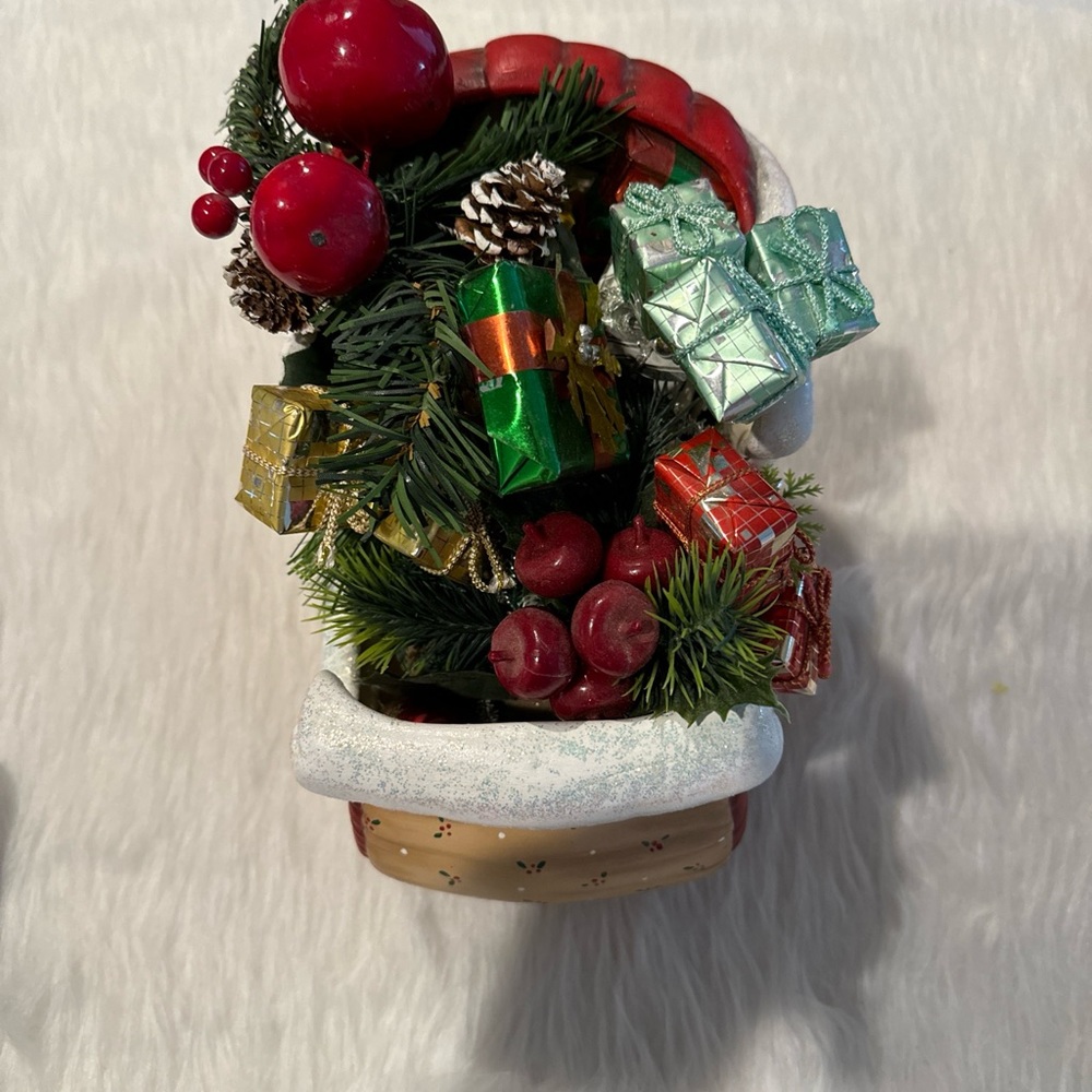 Vintage Kimple Ceramic Christmas Sleigh